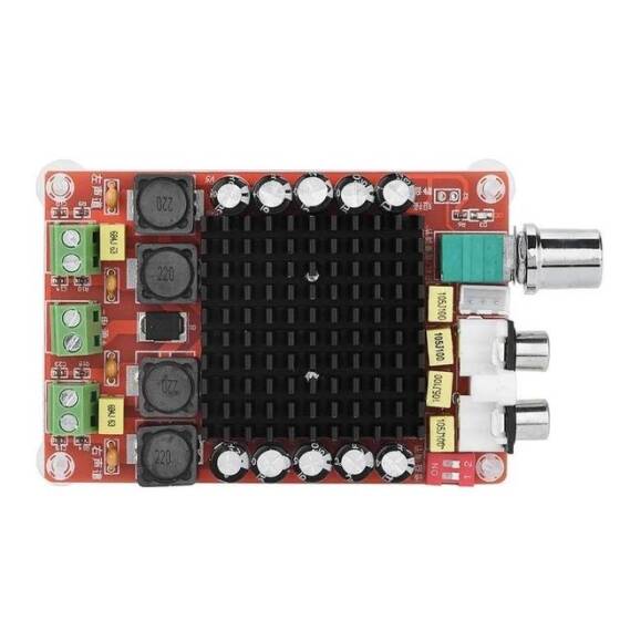 XH-M510 TDA7498 Yüksek Güçlü Dijital Güç Amplifikatörü Kartı 2x100W DC 14-32V - 2
