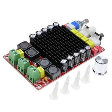 XH-M510 TDA7498 Yüksek Güçlü Dijital Güç Amplifikatörü Kartı 2x100W DC 14-32V - 3