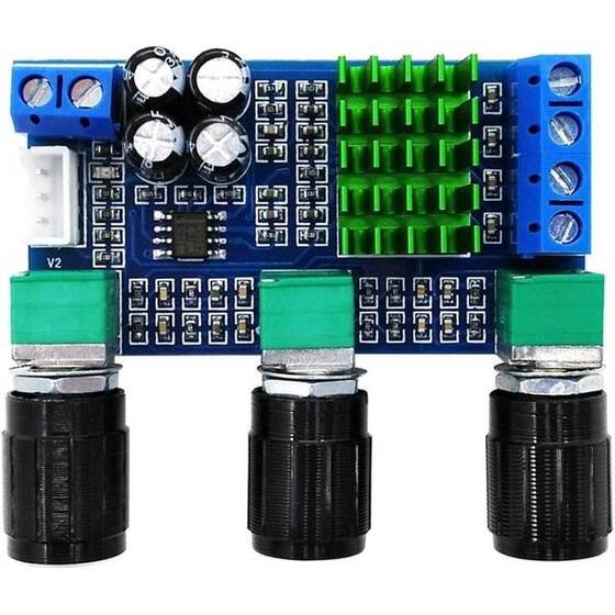 XH-M567 TPA3116D2 Dijital Amplifikatör Kartı Çift Kanallı 2x80W Ses Güç Amplifikatör Kartı - 1