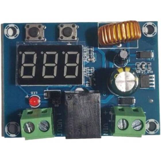 XH-M609 DC12V-36V Şarj Modülü Gerilim Aşırı Deşarj Lityum Pil Koruması Hassas Düşük Gerilim Koruma Modülü Kartı - 3