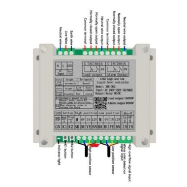 XKC-C352-3P Temassız Su Seviyesi Kontrol Modülü - Röle Çıkışlı - 4