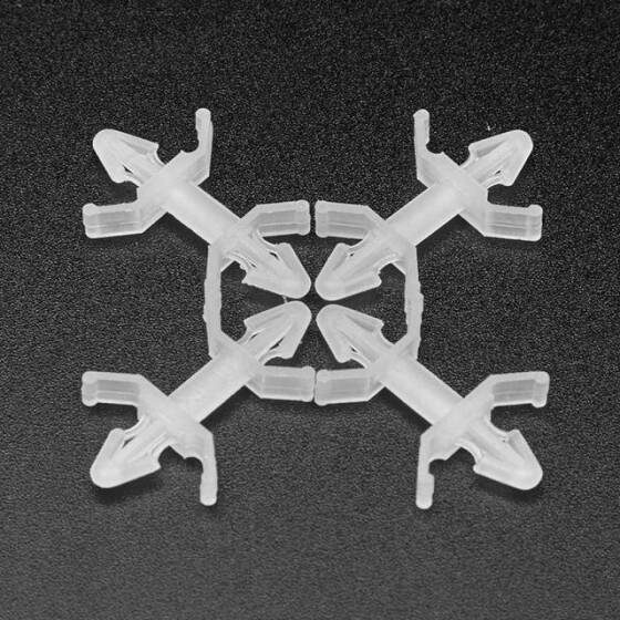 XL-10A M4 Uçak tipi İzolasyon Sütunu PCB Naylon İzolasyon Sütunu Beyaz 10-0mm - 2