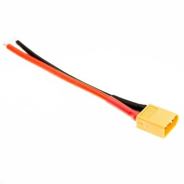 XT60 Erkek Lipo Pil Şarj Kablosu 10 cm - Görsu Elektronik