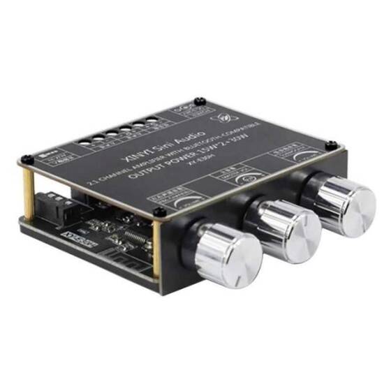 XY-E30H 2x15W + 30W Bluetooth 5.0 2.1 Kanal Amfi Modülü - 1