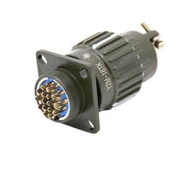 Y21M 16 Pin Askeri Tip Konnektör Takımı - Görsu Elektronik