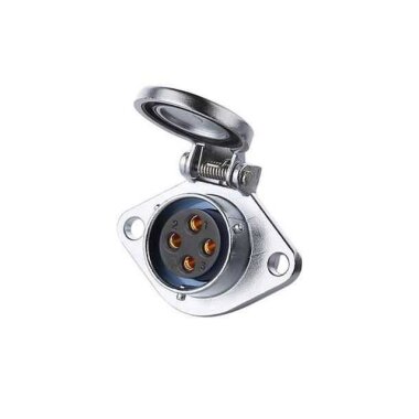 YA-20-J04SX-03-201 4 Pin Su Geçirmez Konnektör - Dişi - CNLINKO