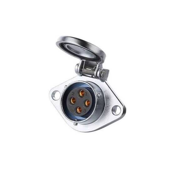 YA-20-J04SX-03-201 4 Pin Su Geçirmez Konnektör - Dişi - 1