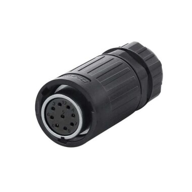 YA-20-J09PE-01-001 9 Pin Su Geçirmez Konnektör - Dişi - CNLINKO
