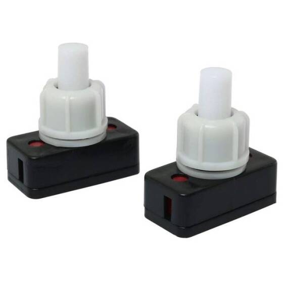 Yeşil PBS-17A 10mm On-Off Kendinden Kilitli Mini Kare Push Buton - 4