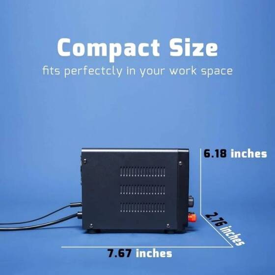 YIHUA3005D Düzenlenmiş Ayarlanabilir DC Güç Kaynağı US Fişli - 4