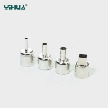 YIHUA899D-II Çift Dijital Ekran Sıcak Hava Lehimleme İstasyonu 2'si 1 Arada 1220V UK Fiş - 3