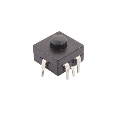 YT1212- 254A 12x12x9mm 7 Pin ON-OFF-ON El Feneri Anahtarı - 1