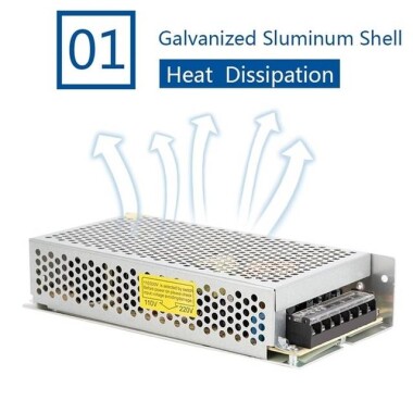 Yüksek Kaliteli Güç Kaynağı 200W 12V 16.7A Uzun Stil - 2