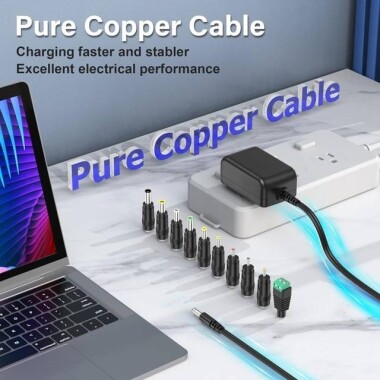 Yüksek Kaliteli Tam Amper 12V 1.5A Adaptör US Fişli - 2