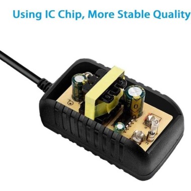 Yüksek Kaliteli Tam Amper 12V 1A Adaptör UK Fişli - 3