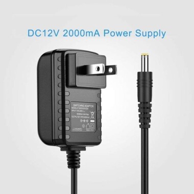 Yüksek Kaliteli Tam Amper 12V 2A Adaptör UK Fişli - 4