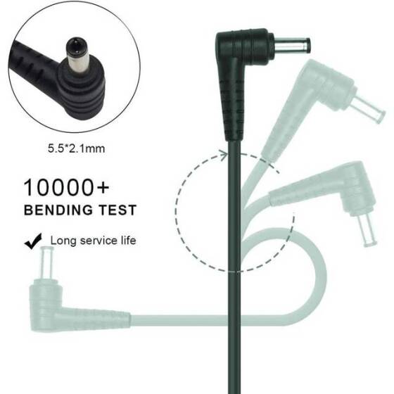 Yüksek Kaliteli Tam Amper 12V 2A Adaptör US Fişli - 5