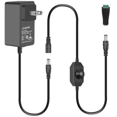 Yüksek Kaliteli Tam Amper 12V 3A Adaptör EU Fişli - 1