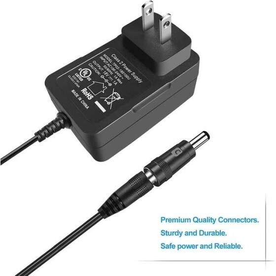 Yüksek Kaliteli Tam Amper 18V 1A Adaptör UK Fişli - 5