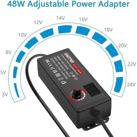 Yüksek Kaliteli Tam Amper 24V 1.2A Adaptör AU Fişli - 2