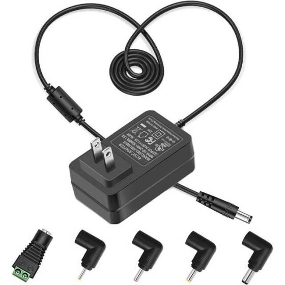 Yüksek Kaliteli Tam Amper 24V 1.5A Adaptör US Fişli - 1