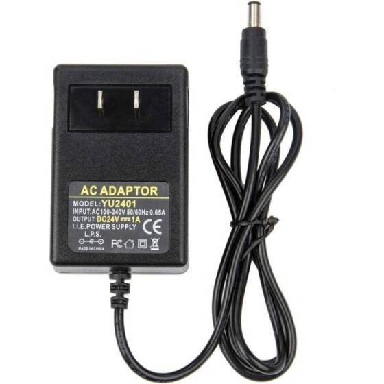 Yüksek Kaliteli Tam Amper 24V 1A Adaptör UK Fişli - 1