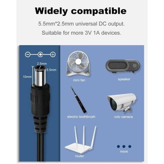 Yüksek Kaliteli Tam Amper 3V 1A Adaptör AU Fişli - 5