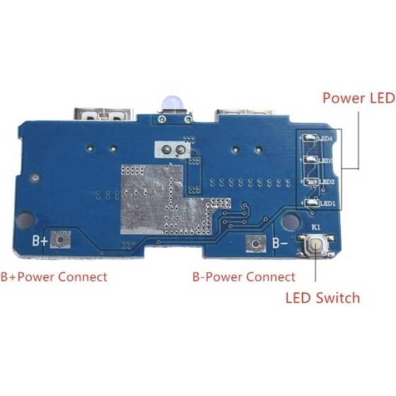 Yüksek Kaliteli Tam Amper 4.2V 2A İngiltere Lityum Pil Şarj Cihazı - 4