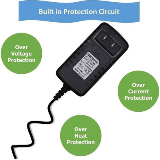 Yüksek Kaliteli Tam Amper 4.2V 2A Lityum Pil Şarj Cihazı US Fişli - 4