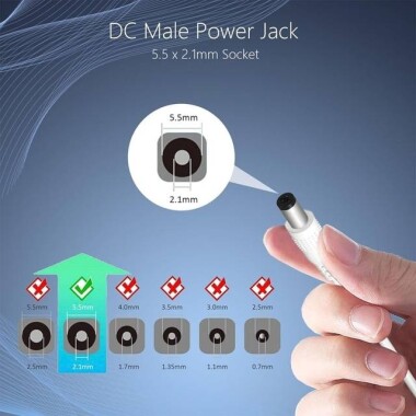 Yüksek Kaliteli Tam Amper 8.4V 500MA Lityum Pil Şarj Cihazı AU Fişli - 3