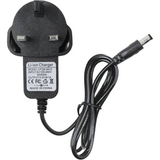 Yüksek Kaliteli Tam Amper 8.4V 500MA Lityum Pil Şarj Cihazı EU Fişli - 2