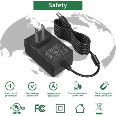 Yüksek Kaliteli Tam Amper 9V 1.5A Adaptör UK Fişli - 4