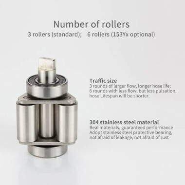 YZ1515X Beyaz 3 Silindirli Peristaltik Sıvı Pompası - 3