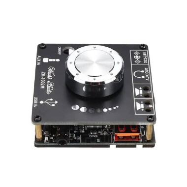 ZK-1002M 100W+100W 2.0 Stereo Bluetooth 5.0 Dijital Amplifikatör Devre Kartı Modülü - 4
