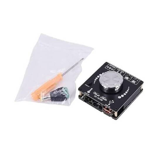 ZK-502x50W+50W 2.0 Stereo Bluetooth 5.0 Dijital Amplifikatör Kartı Modülü - 2