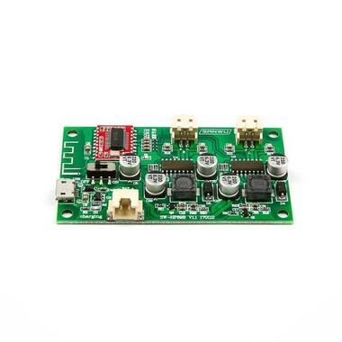 2x6W DC 5V 3.7V Hoparlör Modifiye Stereo Bluetooth Amplifikatör Kartı (Lityum Pil Bağlayabilir) - Görsu Elektronik