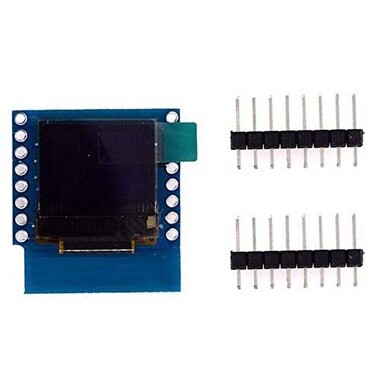 0.66 inch OLED Module IIC/I2C for D1 MINI - Görsu Elektronik