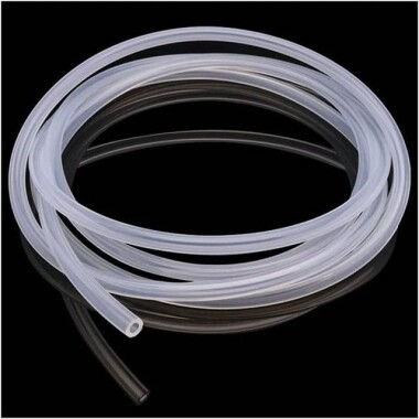 1Meter Transparent Silicone Tube Flexible Rubber Hose Drink Water Pipe Food Grade Connector ID 5mm X 12mm OD - Görsu Elektronik