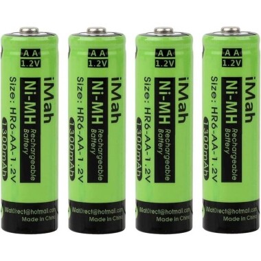 4PCS PALO AA1300MAH Ni-MH Rechargeable Battery - Görsu Elektronik