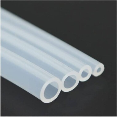 5Meters Transparent Silicone Tube Flexible Rubber Hose Drink Water Pipe Food Grade Connector ID 4mm X 8mm OD - Görsu Elektronik