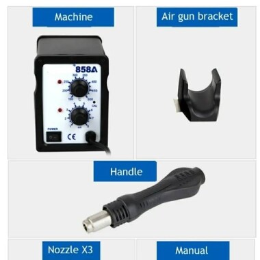 858A Hot Air Soldering Station - Görsu Elektronik