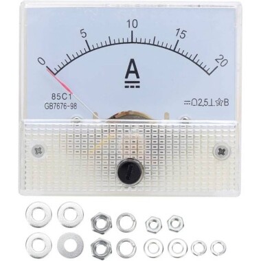 85C1-A DC Pointer Ammeter Measuring Range:DC0-20MA - Görsu Elektronik