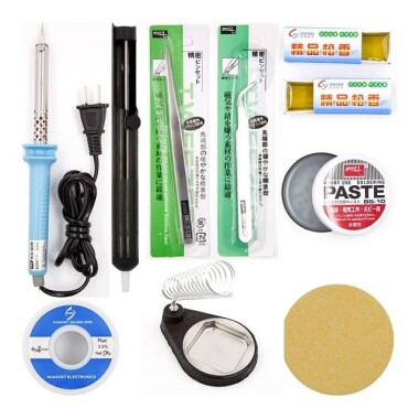 9in1 60W Soldering Handy Kit EU Plug - Görsu Elektronik
