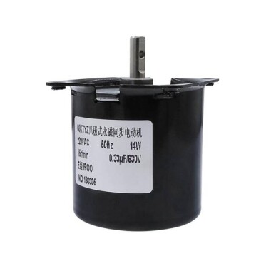 AC220V 14W 60KTYZ Permanent Magnet Synchronous Motor 80RPM - Görsu Elektronik