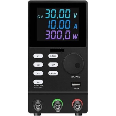 Black SPPS3010D 30V10A Color Screen Storage DC Regulated Power Supply With Cable 110V US Plug - Görsu Elektronik