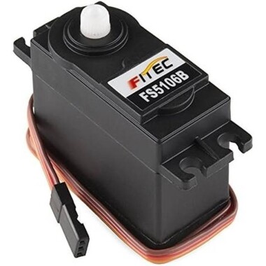 FEETECH FS5106B 6V 180 Degree Analog Servo Torque 6kg - Görsu Elektronik