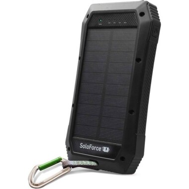 Green Removable Solar Energy Charger Quick Charge 2000MA - Görsu Elektronik