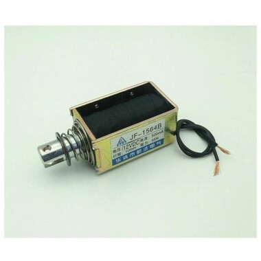 JF-1564B DC12V 55N 10mm Permeable Electromagnet Lock - Görsu Elektronik
