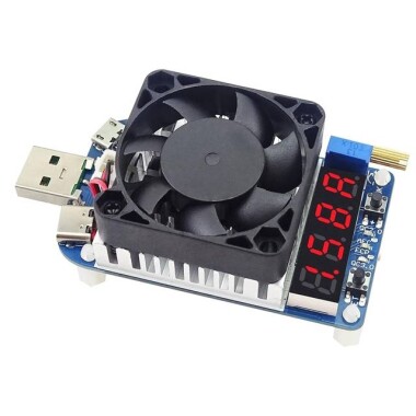 RD HD25 Trigger QC2.0 QC3-0 Electronic USB Load ResisTor Discharge Battery Test Adjustable Current Voltage 4A 25W - Görsu Elektronik