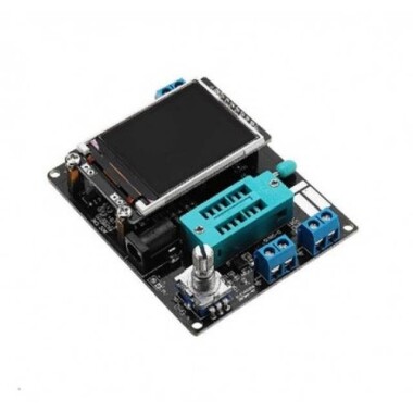 Soldered GM328A Transistor Tester DIY Kit - Black Russia Version AssembLed - Görsu Elektronik